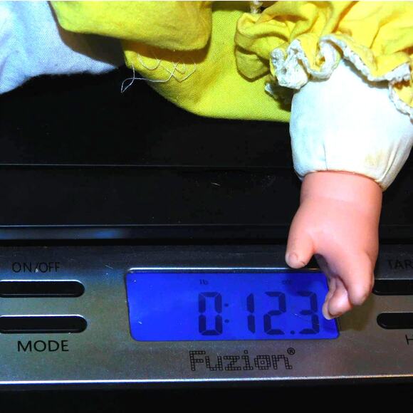 Sweet & Cuddly Vintage 14" Little Braided Hair Rag Baby Doll - Picture 6 of 6